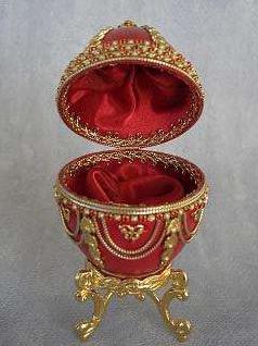 Home made Imperial Red Faberge Egg